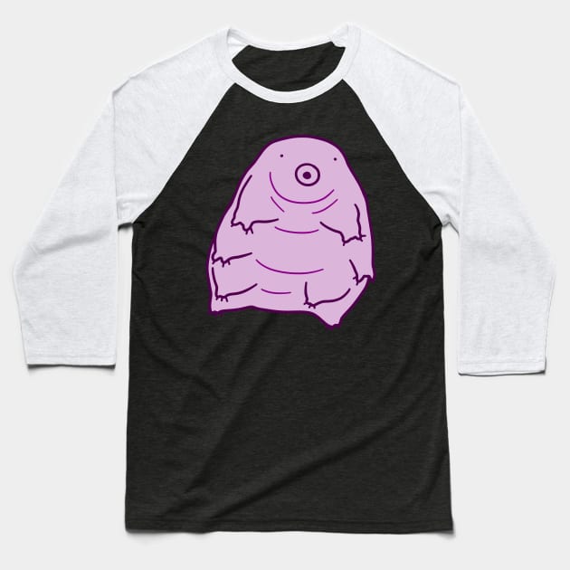 Water Bear Baseball T-Shirt by saradaboru